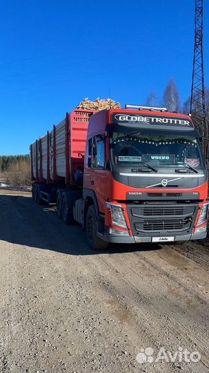 Volvo FM 420 с полуприцепом, 2018