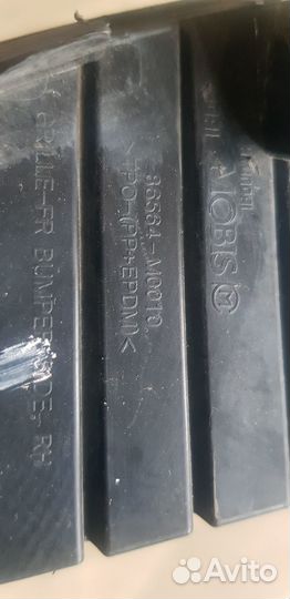 Hyundai Creta Накладка бампера правая под птф