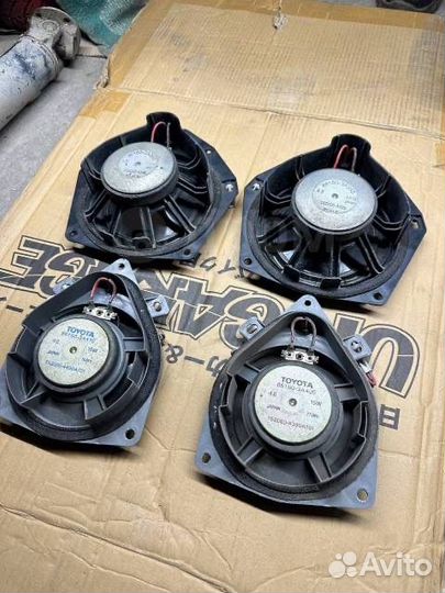 Штатные колонки, динамики Toyota Crown 151-157