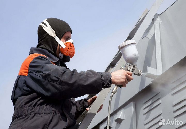 Маляр по металлу - питание, жилье, проезд