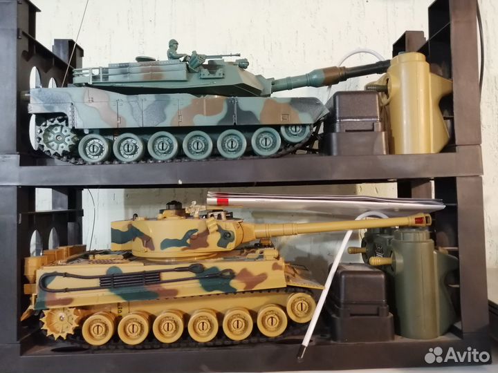 Радиоуправляемый танковый бой