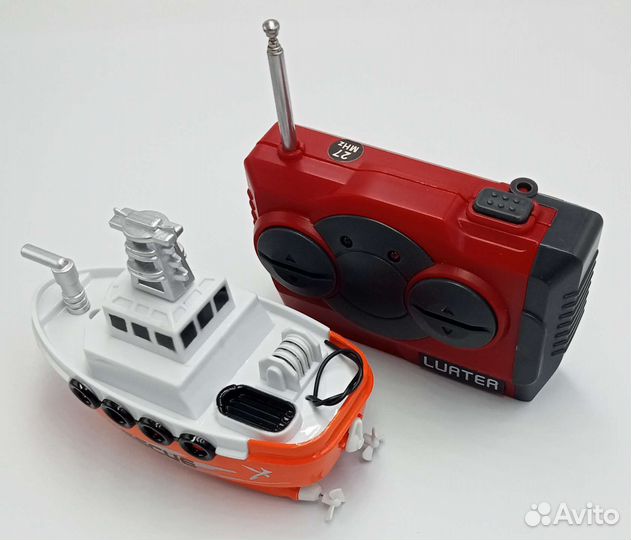 Набор р/у катеров (2шт) с надувной трассой