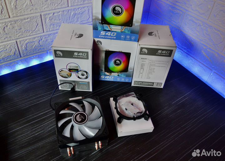 Кулер для процессора rgb