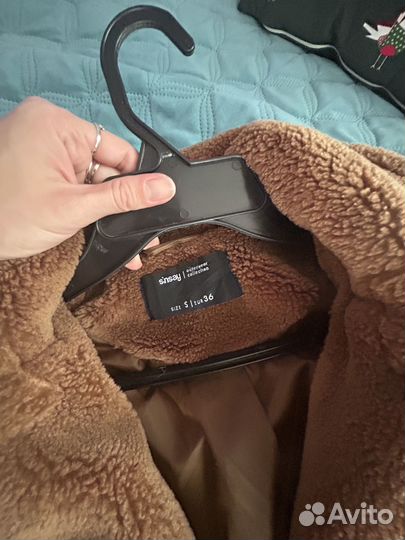 Шубка тедди S чебурашка 44-48