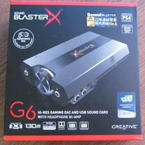 Звуковая карта Creative Sound BlasterX G6