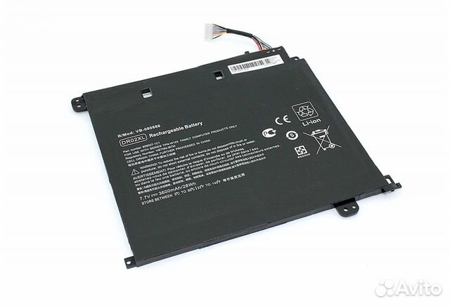 Аккумулятор для HP Chromebook 11 G5 7.7V 3600mAh