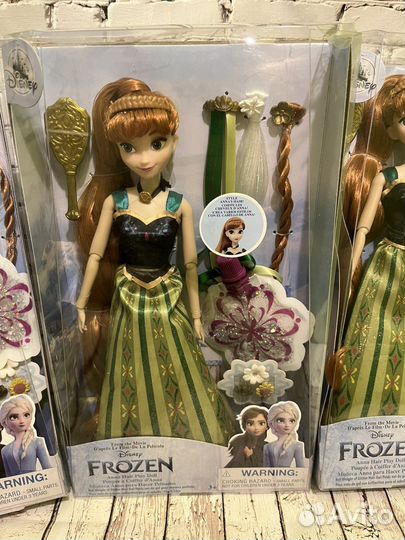 Кукла Анна холодное сердце Disney Магия волос