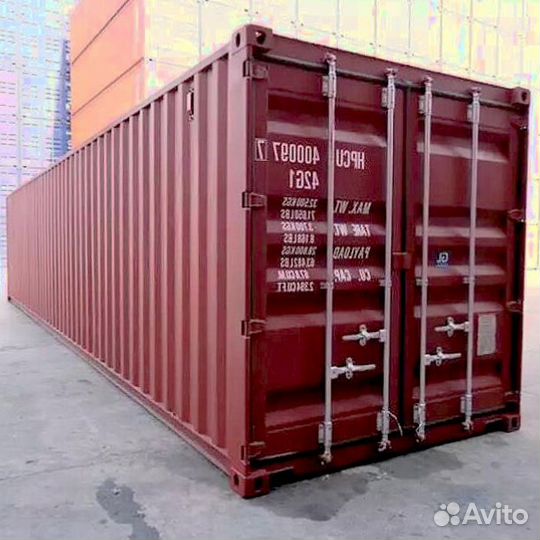 Морской контейнер 40 футов Б/У