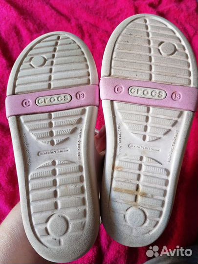 Сандалии Crocs C13 для девочки