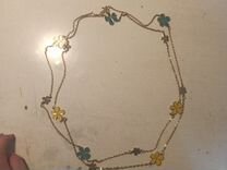 Ожерелье с цветами