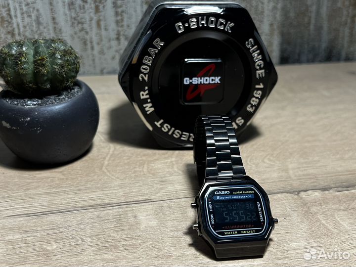 Часы наручные casio A168WA-1