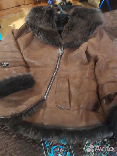 Дубленка натуральная женская короткая