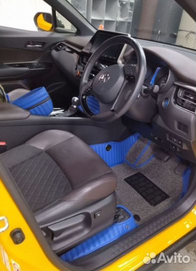 3d коврики из эко кожи для Mitsubishi Legnum