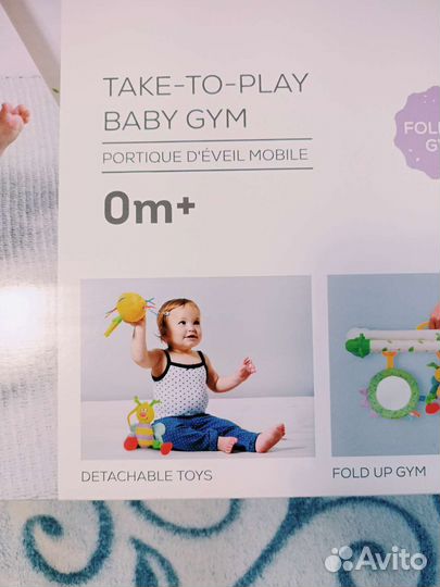 Развивающий коврик Taf toys