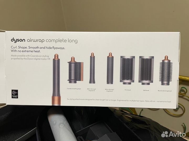 Стайлер dyson airwrap complete long