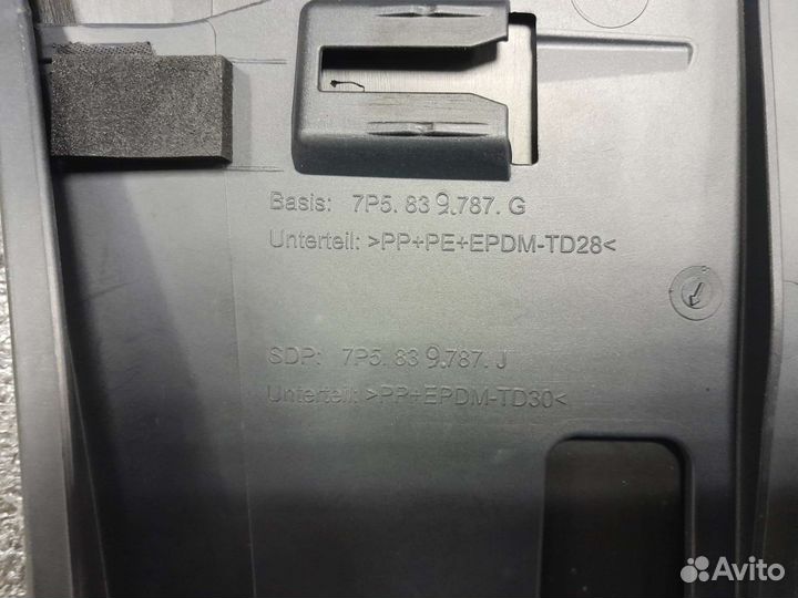 Накладка двери задней левой Porsche Cayenne