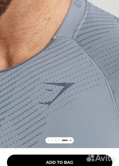 Gymshark футболка Xl Apex Seamless T-Shirt