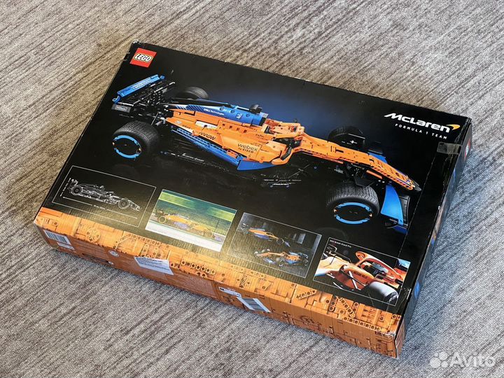 Новый оригинал Lego Technic 42141 Mclaren F1 лего