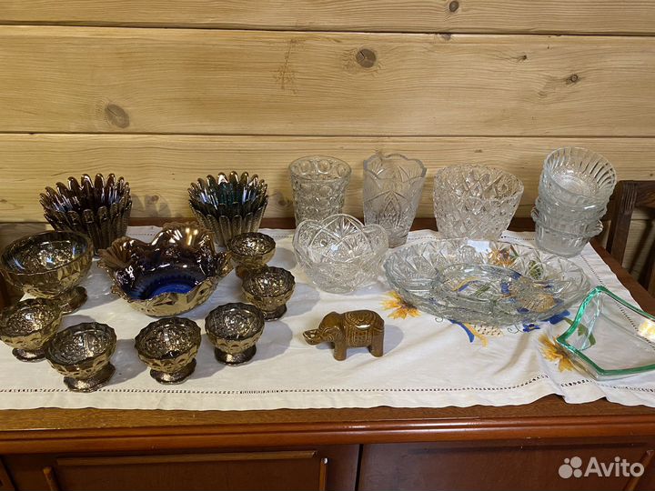 Хрусталь, стекло, посуда СССР