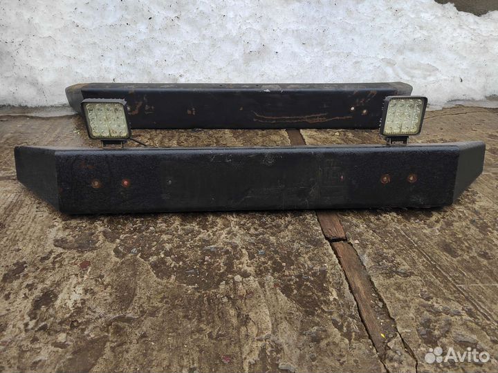 Бампера на ниву передний и задний