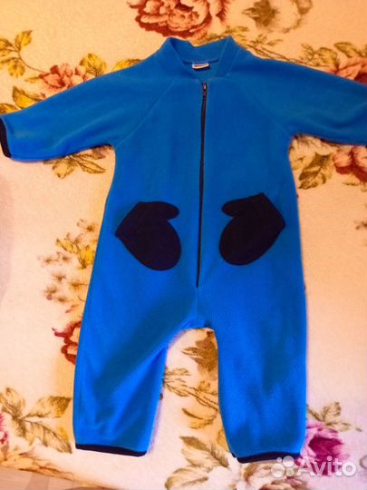 Флисовый комбинезон 74