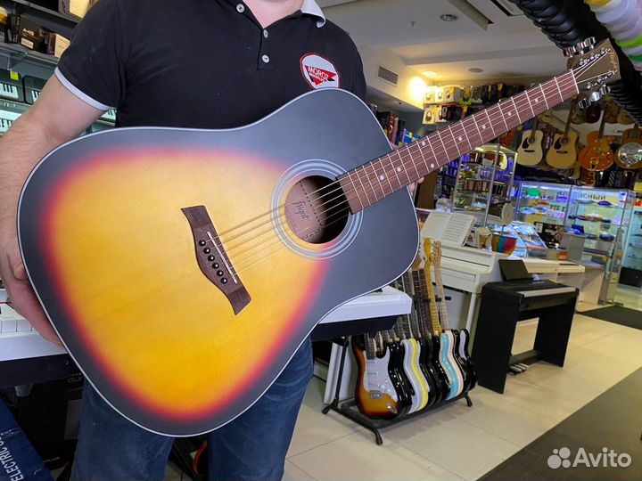Акустическая гитара flight D-175 SB