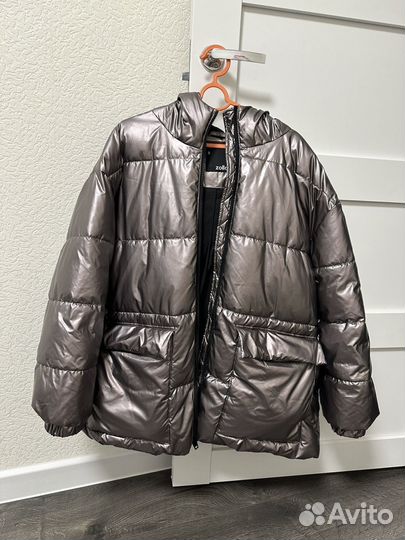 Куртка зимняя oversize размер s