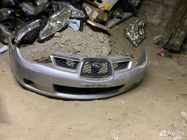 Бампер subaru impreza gg 2007 лиса
