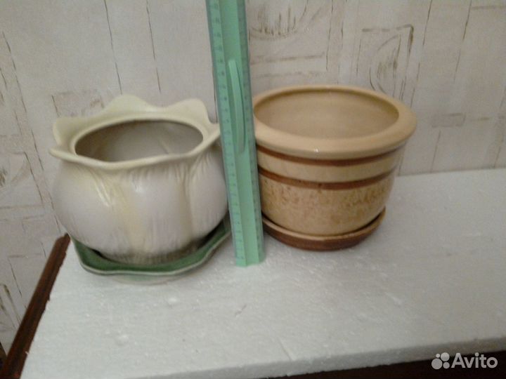 Горшки цветочные разных размеров