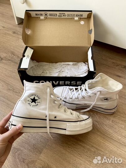 Кеды Converse Chuck Taylor All Star высокие белые