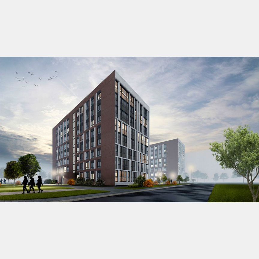 1-к. квартира, 36,6 м², 4/8 эт.
