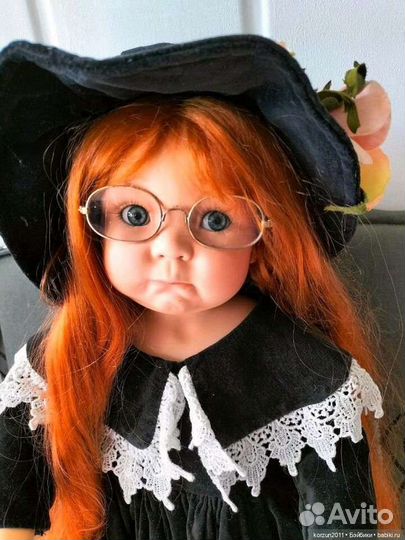 Кукла фарфоровая коллекционная редкая