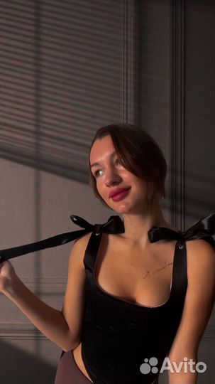 Корсет атласный двухсторонний