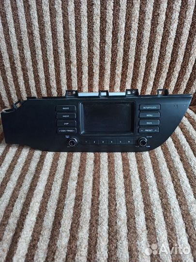 Штатная магнитола на kia rio 4 2020