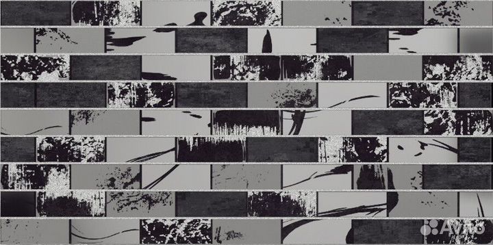 AltaCera Декор Glent Black DW9GLB99