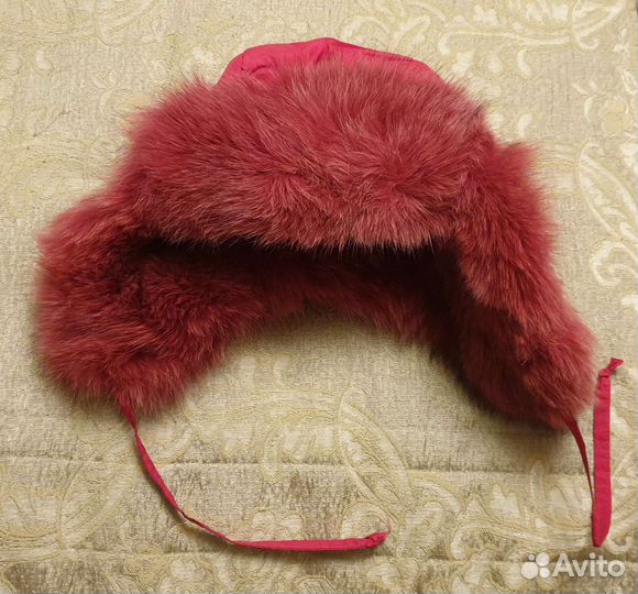 Шапка ушанка для девочки