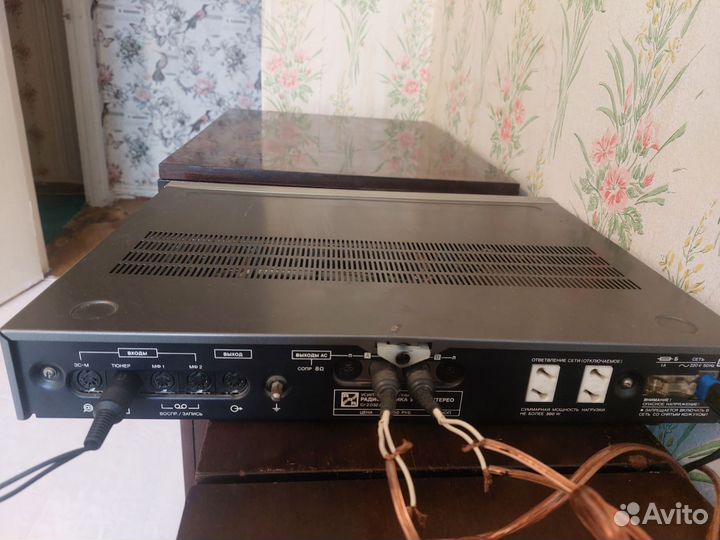 Усилитель и колонки