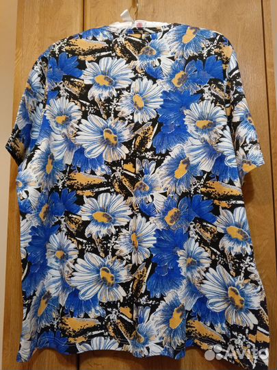 Топы футболки хлопок 56 размер