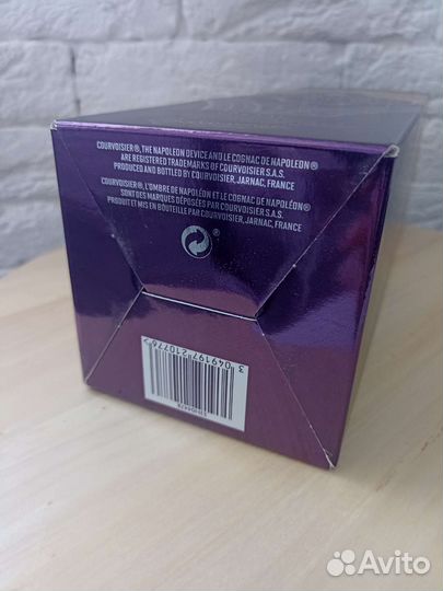 Пустая коробка Courvoisier vsop