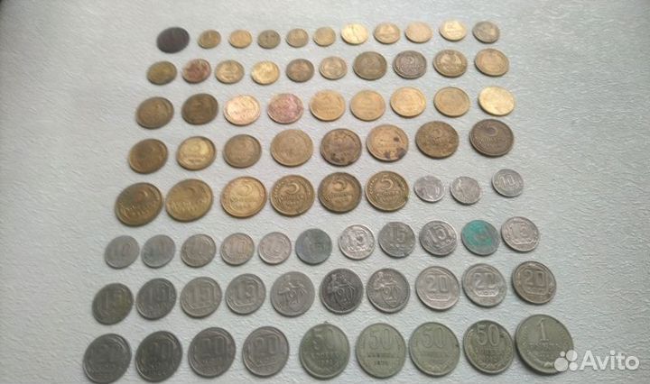 Монеты СССР ранние советы 1924-1957 дореформенные