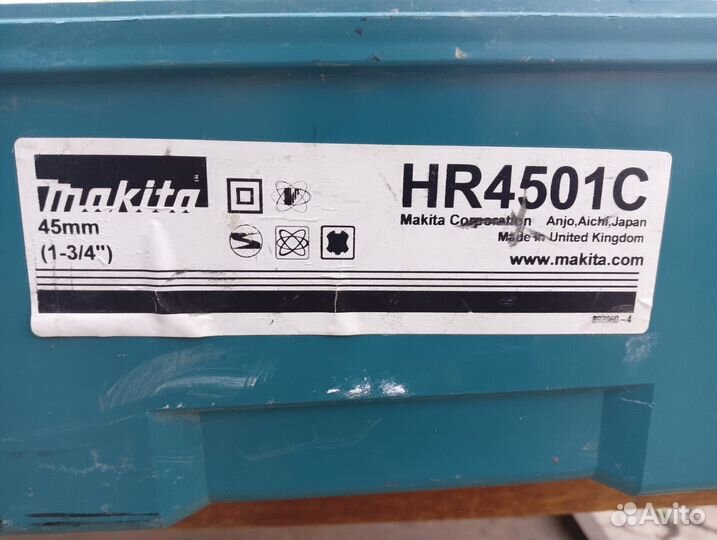 Перфоратор makita HR 4501c