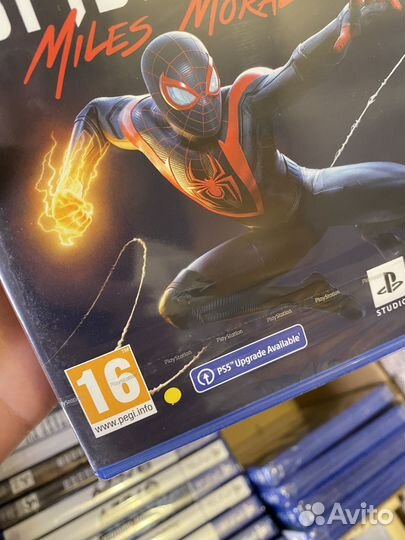 Spider Man Miles Morales PS4 PS5 (Новые) рус