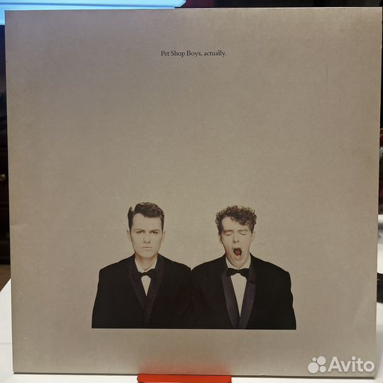 Pet shop boys-actually (lp) оригинал