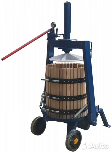 Пресс гидравлический tico 40 69 л ручной корзина и