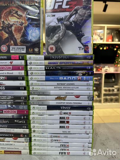 Диски с играми для Xbox 360