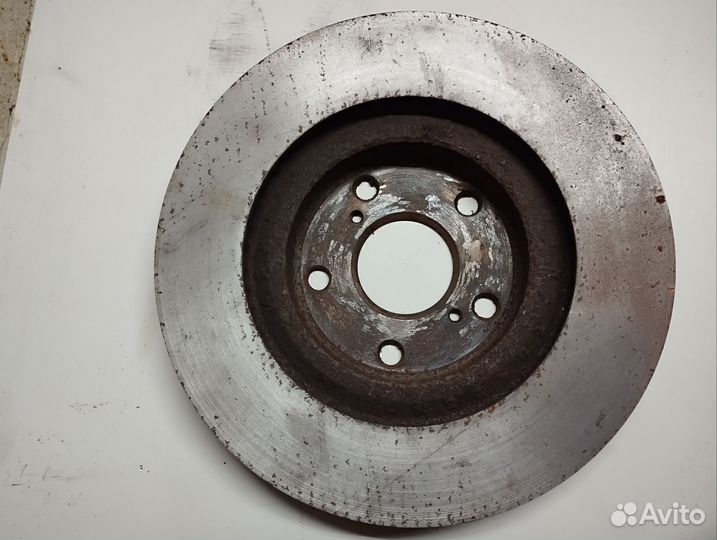 Передние тормозные диски на RAV4