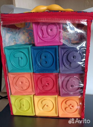 Кубики силиконовые мягкие