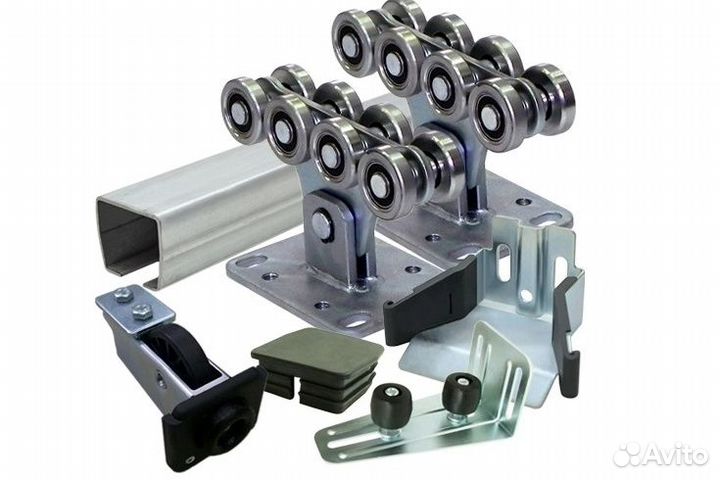 Ворота откатные 3d