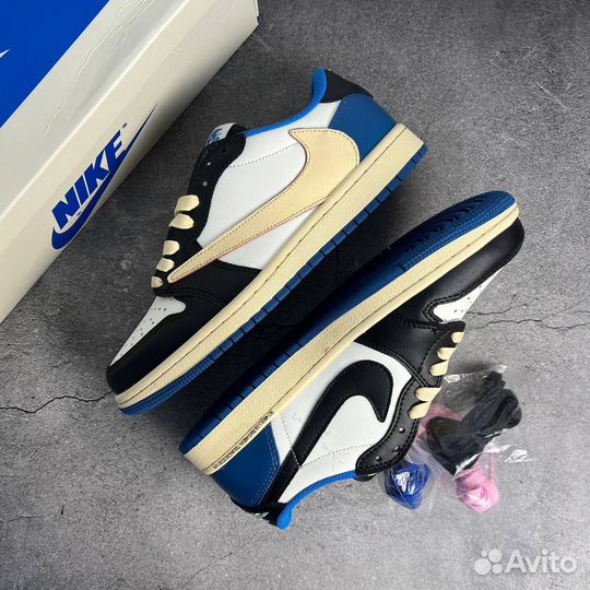 Nike air jordan 1 low travis scott fragment