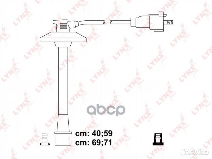 К-кт проводов Toyota Avensis/Camry/Picnic/RAV4